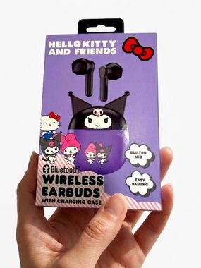 Sanrio Kuromi Wireless Bluetooth Earbuds Purple Black Y2K Anime Headphone⁠
C2